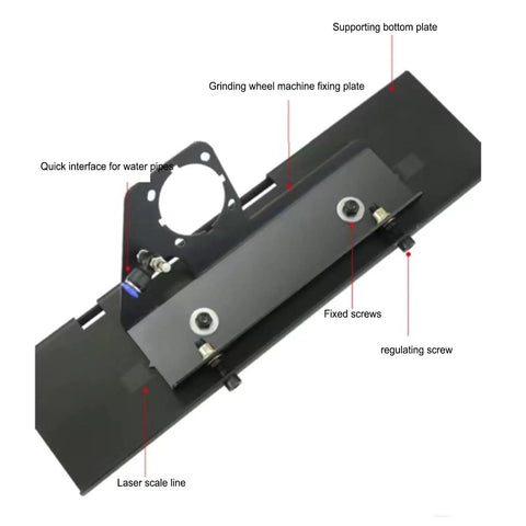 Tile Beveling Tool With Adjustable 45 Degree Stand And Built In Dust Removal Beveling Machine for marble, ceramic, stone use