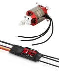 Versatile Brushless Motor And Skywalker 50A V2 ESC Combo For RC Fixed-Wing Gliders And Racing Drones, Fits 3542 1400KV And 920KV Motors