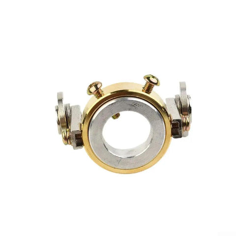 Dual Wheel Roller Guide for Pt-31 Lg-40 Torch designed for Cut-35 Cut-40 Cut-50d, showing front view with metallic finish.
