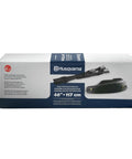 Packaging for 46 Inch Mulch Kit For Lawn Tractors And Zero Turn Mowers With Mulch Plate With Two Blades And Mounting Hardware Black
