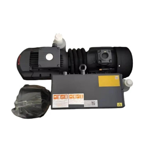 Heavy Duty Air Vacuum Pump Straight Up Killer Suction With Rock Solid Durability For Low Noise Steady Airflow And Reliable Industrial Work Compatible With RD0360A R5 Model top view of heavy-duty vacuum motor with efficient design and components.