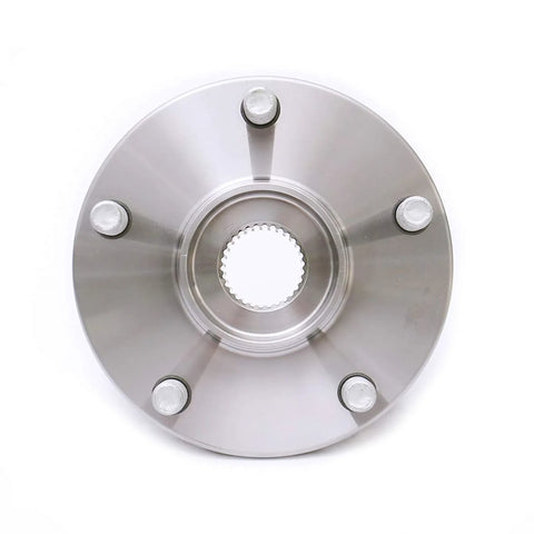 Front view of Front Wheel Bearing Hub Assembly Set for 2006 2012 Toyota RAV4 3.5L V6, 2013 2018 RAV4, 2011 2016 Scion tC