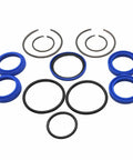 Hydraulic Steering Cylinder Seal Kit For Kubota BX Series Tractors That Directly Fits 1500D 1830D shown with rings and seals.
