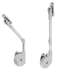 Heavy Duty Soft Close Hinges For Toy Boxes And Wooden Chests, Lid Stay Support Keeps The Lid Open In Any Position, 2 Pack, stainless steel