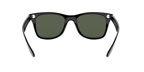 Unisex Wayfarer Liteforce Square Sunglasses Black And Dark Green 52mm Ultra Lightweight Durable Frame For Everyday Use All Day Comfort