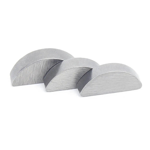 Carbon Steel Half Round Key Fits Tight Handles Heavy Torque Pressure Rust Proof Precision Stops Gear Slippage Stable Power Transmission Secure Shaft Connections Kill Play Rock Solid Reliability Never Fails Without Getting Flaky Or Breaking Down, three sizes
