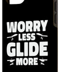 Hang Glider Graphic Case For 15 Plus Worry Less Glide More Built For Go Big Air And Everyday Drop Proof Protection rear view