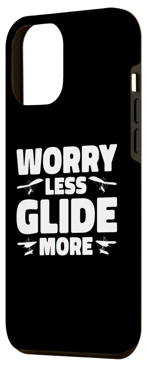 Hang Glider Graphic Case For 15 Plus Worry Less Glide More Built For Go Big Air And Everyday Drop Proof Protection rear view
