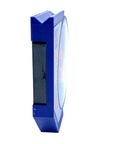 No Sweat Magnetic Angle Finder With Dial Pitch And Slope Gauge, V Grooved Ceramic Magnet Base side view, compact layout tool