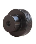 Aluminum Alloy Handwheel 30mm OD M6 Thread Black Knurling for Slide Displacement Platform Handle CNC Machined for Precise Linear Motion Control