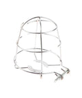 Tough As Nails Stainless Steel Fire Sprinkler Head Guard Protective Cage, fits 1/2 and 3/4 inch pipe, tool-free install.