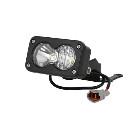 20W Electric Dirt Bike Headlight 6000K 6500K White LED Headlamp Kit For Sting R MX3 MX4 MX5 Tuttio Eride E Ride With Direct Fit Harness And Adapter For Beefed Up Bright Beam And Easy Install
