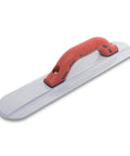 Round End Magnesium Hand Float For Concrete Finishing With DuraSoft Handle, Pro Grade Lightweight Magnesium Blade, 16x3/8 Inch