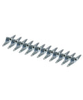 Garage Door Hinges 18 Gauge Light Weight Embossed Standard Duty Replacement Part Fits 12 Pack for Select Models Direct Replacement
