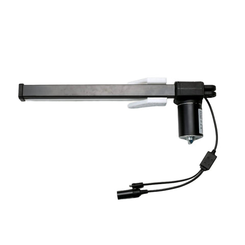 Beefed Up Power Recliner Actuator Replacement Kit For Sofa Lift Chairs Featuring Dual Pin Plugs and smooth motor mechanism for seating.