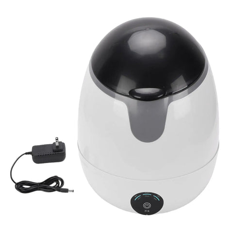 Level Up Your Laundry Routine With This Lowkey Essential 13L Mini Underwear Washing Machine For Socks And Baby Garments Hygienic Desk Sanitary Spin Dryer Safe Gentle Touch Zero Hassle compact mini washing machine with black top and white body.
