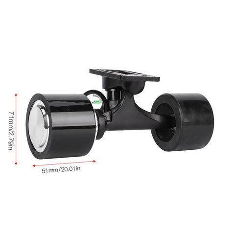 Electric Skateboard Hub Motor Kit With 74mm Wheels Beefed Up 350W External Rotor Brushless Drive For Smooth Acceleration And PU Shock Absorption