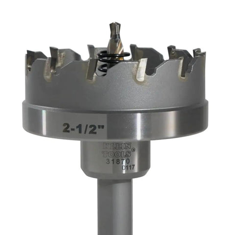 Heavy Duty Carbide Hole Cutter 2-1/2 Inch For Stainless Steel Mild Steel Iron Copper Brass Up To 5 mm Thick, cutting head detail