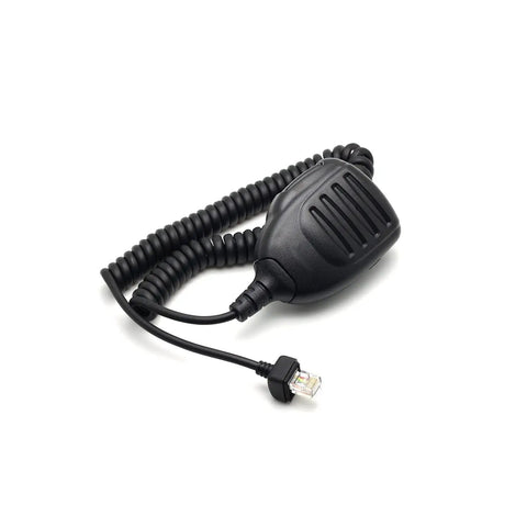 HM152 Heavy Duty Microphone For ICOM Mobile Radios With 8 Pin RJ45 PTT On Hook Self Ground Design coiled cord and plug