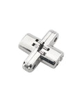 Two Pack Invisible Folding Door Hinges 180 Degree Zinc Alloy For Kitchen Cabinets And Hidden Bucket Wooden Box Budget Friendly
