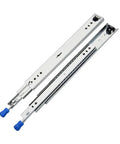 Heavy Duty Locking Drawer Slides Full Extension Runners Built To Last For Smooth Silent Opening And Closing Rust Resistant Steel Rails With Ball Bearing Rollers Electroplated And Powder Coated Finish 1 Pair, 22in