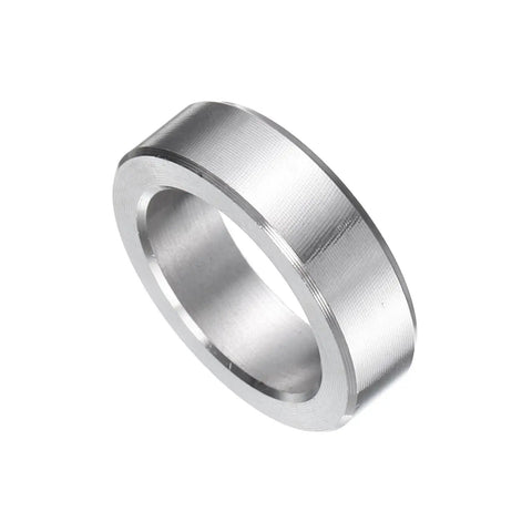 Top Shelf 5 Pack Heavy Duty 304 Stainless Steel Spacers 5/8 Inch Inner Diameter 7/8 Inch Outer Diameter 1/4 Inch Long Round Bushings