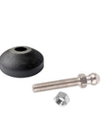 Adjustable Furniture Leveling Feet 12 Pack Universal Swivel Screw Glides For Tables Desks Chairs featuring a black glide and adjustable bolt.