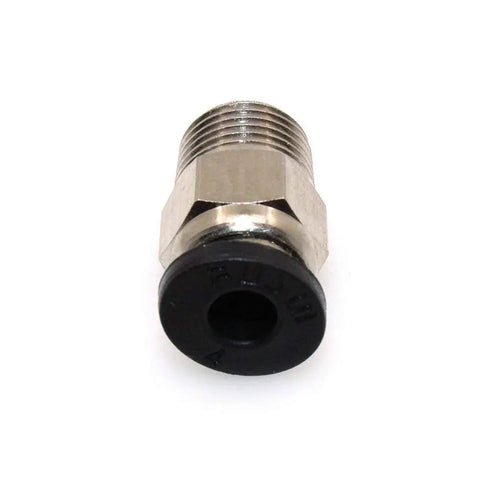 Close-up of PC4 M10 Pneumatic Straight Quick Fit Connector for PTFE Tube Push In E3D V6 Bowden Extruder 3D Printer Parts
