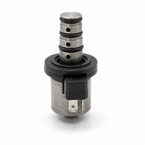Premium Velocitrans Valve Body Solenoid MD758981 close-up with metal structure, ideal for Mitsubishi Hyundai Kia Dodge cars.