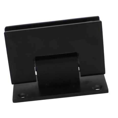 Heavy Duty 90 Degree Glass Shower Door Hinges Set In Stainless Steel For Frameless Doors Includes Mounting Hardware No Fuss Easy Install For 8 To 12mm Glass Replacement Parts You Can Trust, black hinge