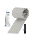 Inflatable Patch Repair Kit With Waterproof Tape And Heavy Duty Adhesive Seal Technology featuring repair tape, adhesive tube, brush