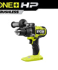 18V Brushless Hammer Drill Kit Half Inch Chuck Cordless Drill For Concrete And Brick With 0 To 31,000 BPM in side view