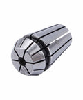 10 Piece Collet Set for CNC Milling and Engraving, Built Tough in Spring Steel, Precision close-up of single collet