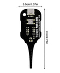 Dimensions of Coil Pack Inductance Tester For PCB With Indicator Lights A Handy Portable Electromagnetic Inductor Fault Detector