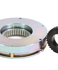 S150 Precision Servo Motor Electromagnetic Power Brake For Heavy Duty Industrial Uses With Hardcore Holding Torque And Top Shelf Quality Build Durable Friction Lining Assembly, showcasing steel housing and friction disc.