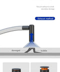 Diagram showing vacuum suction tool from Windshield Crack Repair Kit With Vacuum Suction For SUVs Trucks And Windows Delivers Invisible, Long Lasting, Hassle Free Chip And Crack Repair In Minutes Stops Crack Spreading In Just 20 Minutes With Professional Grade Resin And Easy, Clear Finish.