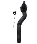 Front Outer Tie Rod End Set For Jeep Wrangler 2007 Through 2017 JK Without Drag Link Includes Two Outer Ends With M25x1.5-6g Thread For Reliable Steering Upgrade, black tie rod end with hardware