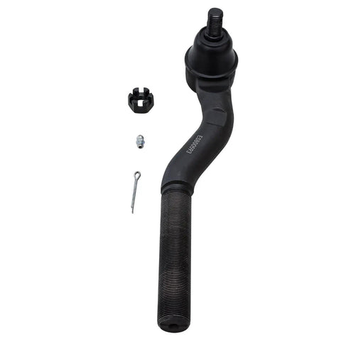 Front Outer Tie Rod End Set For Jeep Wrangler 2007 Through 2017 JK Without Drag Link Includes Two Outer Ends With M25x1.5-6g Thread For Reliable Steering Upgrade, black tie rod end with hardware