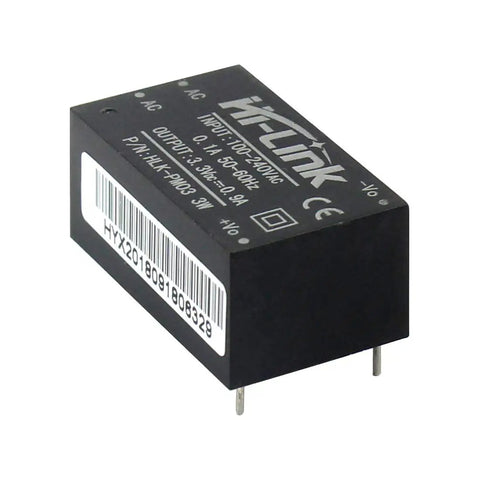 Five Pack AC To DC 220V 3.3V Isolated Buck Power Supply Module Step Down Converter for Household Switches with label details visible
