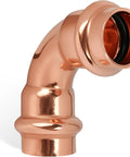 Lead Free Copper Press Fittings Kit Three Quarter Inch With Tee Elbow And Coupling Set for easy install copper pipe press compatible