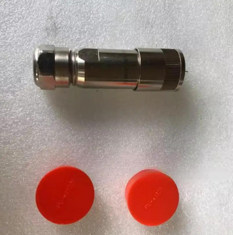 1 Pc 934939 Proportional Valve Plug 7 Pin Connector with two red caps on a white background for easy installation.