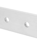 10 Pack Flat Mending Plates With 2 Holes Aluminum Brackets For Tables Cabinets And Bookshelves Easy Install