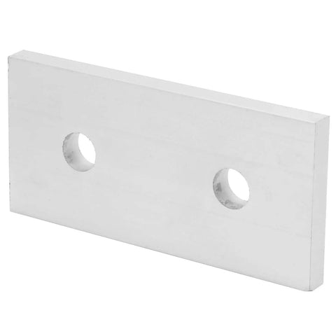 10 Pack Flat Mending Plates With 2 Holes Aluminum Brackets For Tables Cabinets And Bookshelves Easy Install