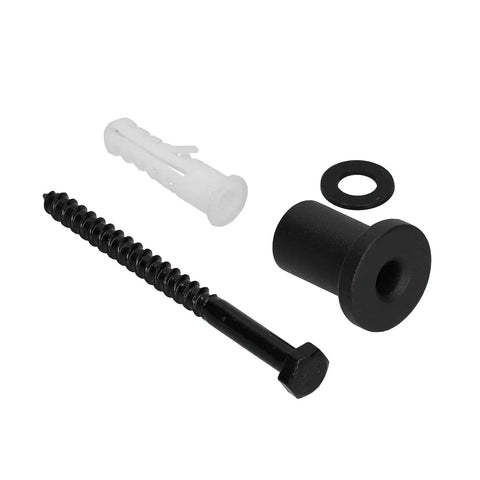Easy Install Barn Door Track Spacer Kit With Wall Clearance Gaskets And Bolt No Fuss No Rub Oxidation Proof Carbon Steel Sliding Door Hardware
