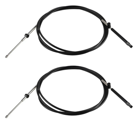 13ft Boat Throttle And Shift Cables Set For Mercury MerCruiser Outboard Remote Control 600A Gen I Replacement CC17913 Dual 13 Foot Cables