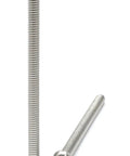 Top-Shelf Heavy-Duty 10 Pack 1/4-20 By 4 Inch Hex Socket Button Head Cap Screws With Allen Wrench Solid Steel Fasteners close-up view.