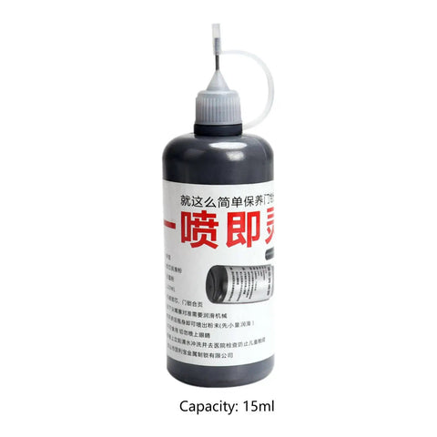 Graphite Powder Lubricant For Locks And Hinges 15ml bottle with applicator for padlocks and car locks, non greasy
