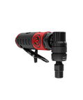 Heavy Duty Right Angle Air Die Grinder with a compact black and red build, featuring a 1/4 inch collet for precision work.