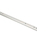 Rugged Three Fold Full Extension Drawer Slides Side Mount 400mm Ball Bearing Runners for cabinets zinc plated steel