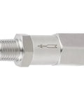 Yoebor 304 stainless steel detachable check valve, one-way, FNPT inlet x MNPT outlet, 1/4 in
